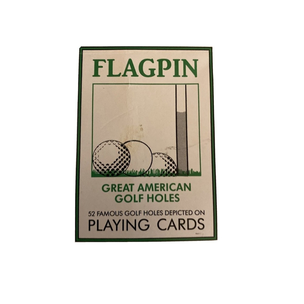 Flagpin Great American Golf Holes Playing Cards